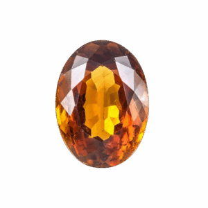 Hessonite Garnet stone (Gomed gemstone)